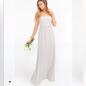 Show Me Your Mumu Lauren Tie Chiffon Maxi Dress Size Medium‎ NEW